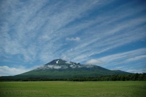 岩手山の風景